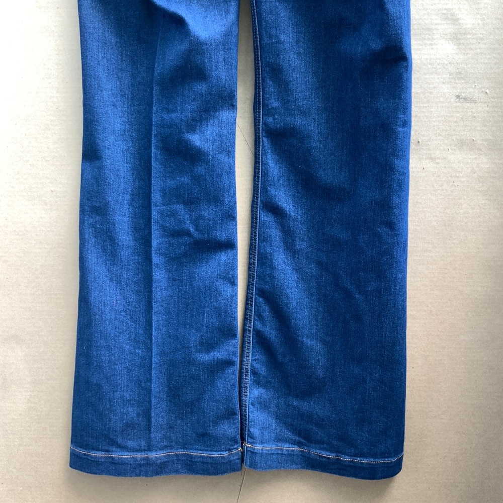 WOMENS WAX DENIM STRETCH JEANS. Boot Cut. - Picture 10 of 11